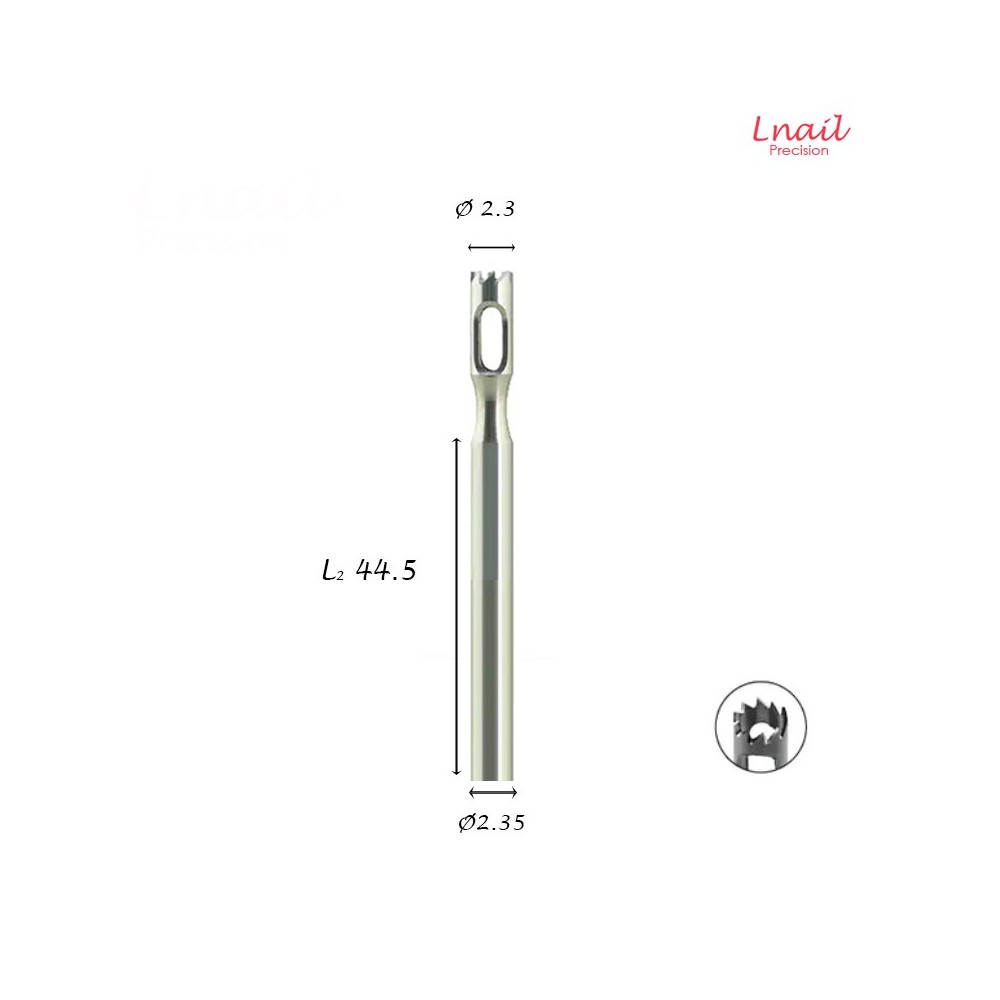 Fresa Hohlfräser Dentada 2,3mm