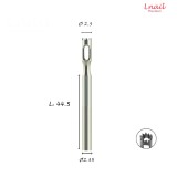 Hartmetall Hohlfräser Gezahnt 2,3 mm