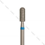 Fresa Diamante Cilindro Ø3,3mm Anello Blu LL 8,0mm