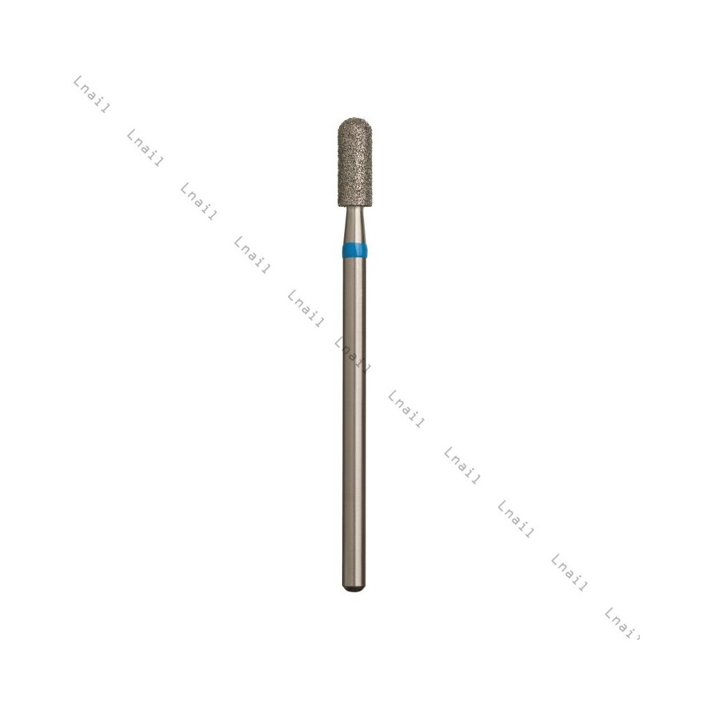 Fresa Diamante Cilindro Ø3,3mm Anello Blu LL 8,0mm