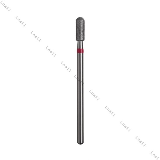 Fresa Diamante Cilindro Ø3,3mm Anillo Rojo LT 8,0mm