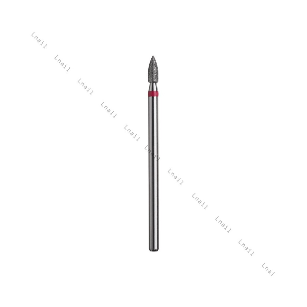 Diamond Bit Bullet Ø2.3mm Red Ring WL 6.0mm