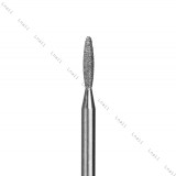 Fresa Diamante Llama Ø1,8mm Anillo Azul LT 8,0mm