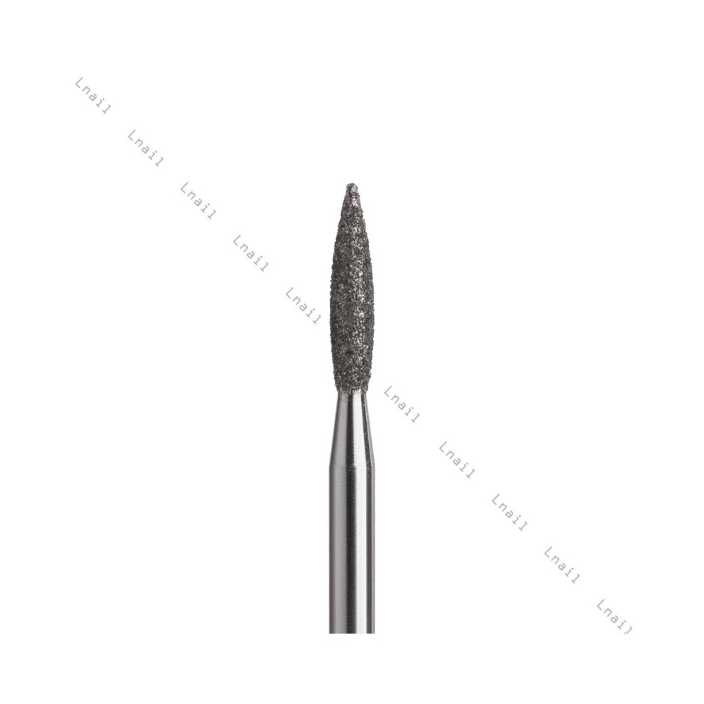 Fresa Diamante Llama Ø2,3mm Anillo Azul LT 10,0mm