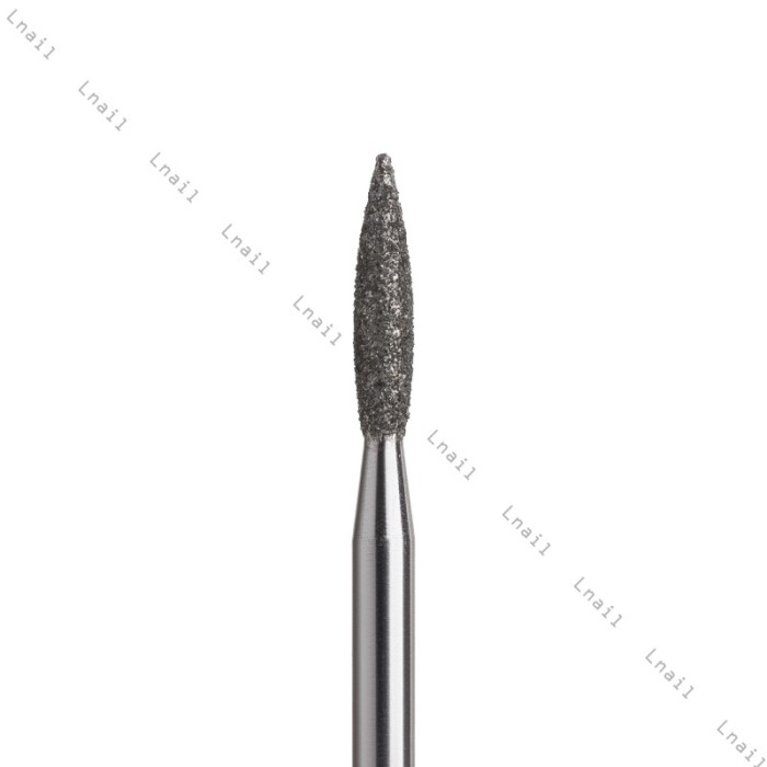 Fresa Diamante Llama Ø2,3mm Anillo Azul LT 10,0mm