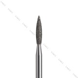 Fresa Diamante Fiamma Ø2,3mm Anello Blu LL 10,0mm