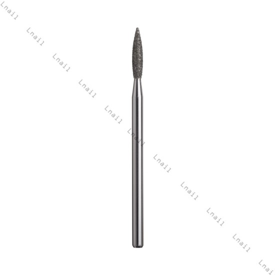 Fresa Diamante Llama Ø2,3mm Anillo Azul LT 10,0mm