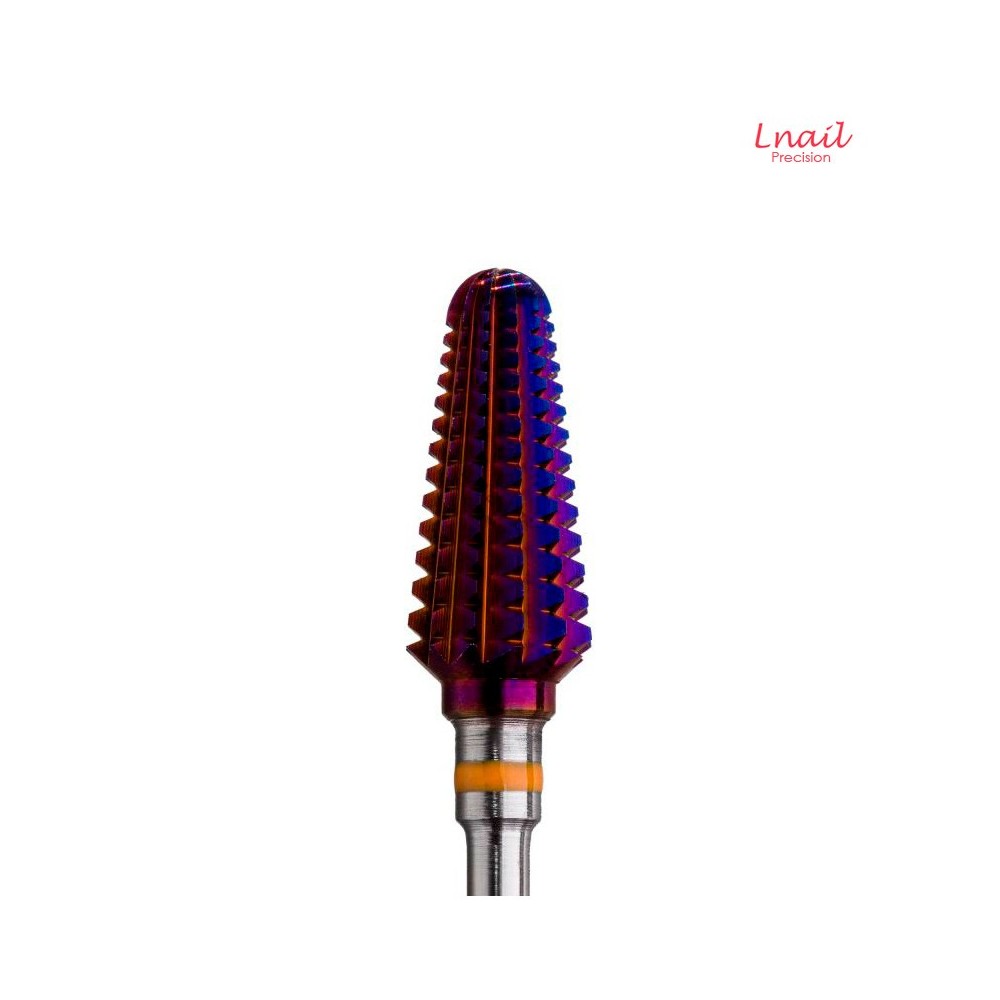 Fresa Cono 7,0mm Extra Grossa DLC Taglio Longitudinale LL 15,0mm