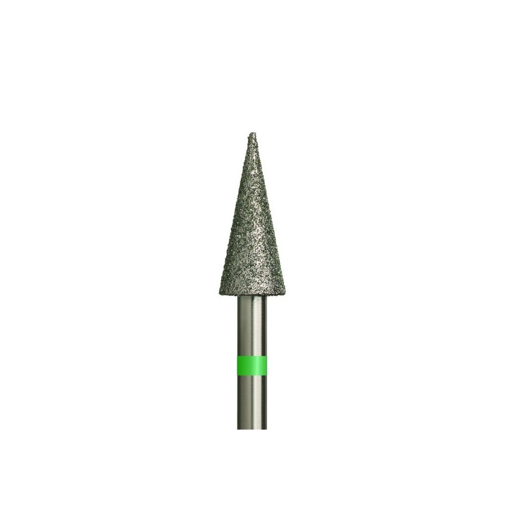 Diamond Bit Needle Ø5.0mm Green Ring WL 12.0mm