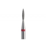 Fresa Diamante Fiamma Ø1,2mm Anello Rosso LL 6,0mm