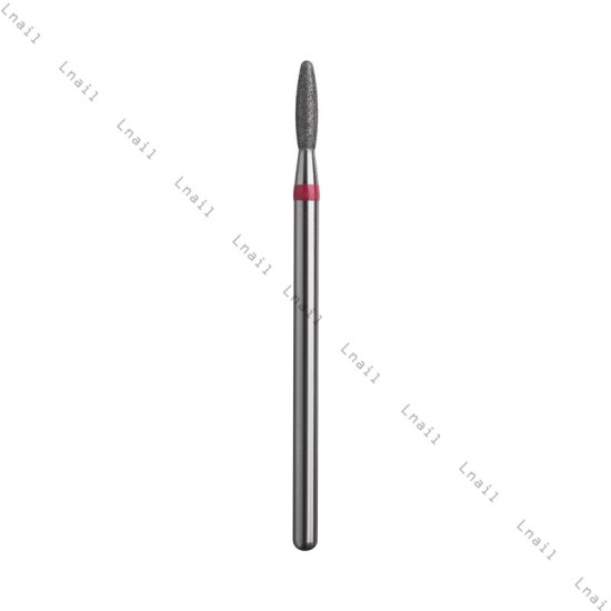 Fresa Diamante Fiamma Ø2,1mm Anello Rosso LL 8,0mm