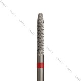 Fresa Cilindro 2,3mm Fina Corte Cruzado LT 14,0mm