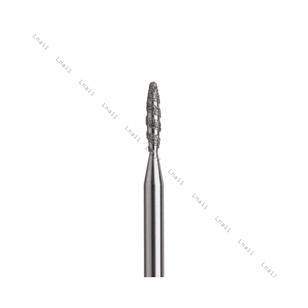 Fresa Diamante Tornado Ø1,8 mm Anello Blu LL 8,0 mm