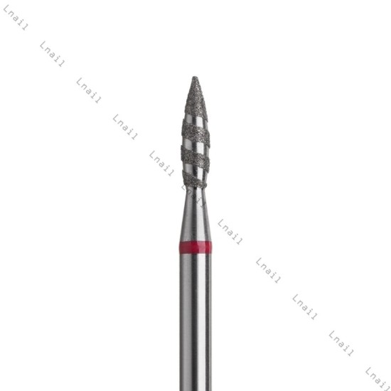Diamond Bit Tornado Ø2.1 mm Red Ring WL 8.0 mm