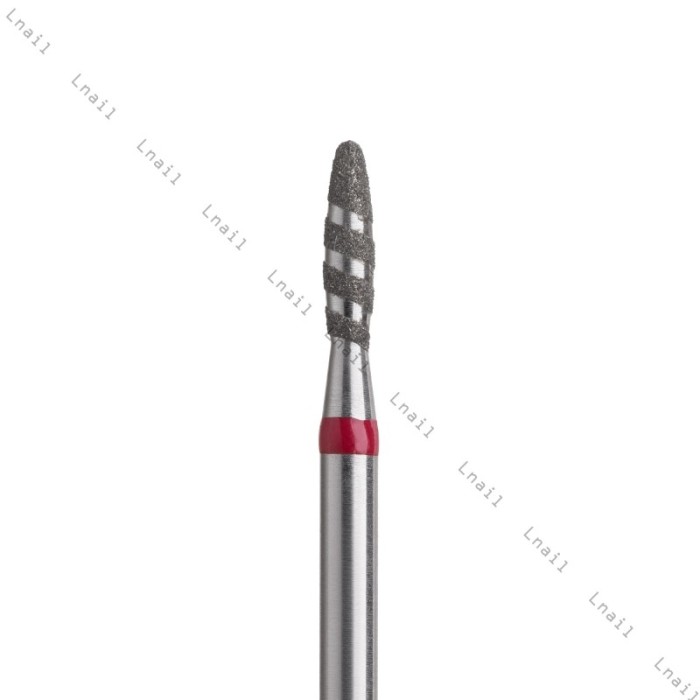 Diamond Bit Tornado Ø2.1 mm Red Ring WL 8.0 mm