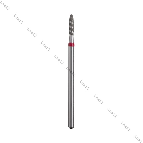 Fresa Diamante Tornado Ø2,1 mm Anillo Rojo LT 8,0 mm
