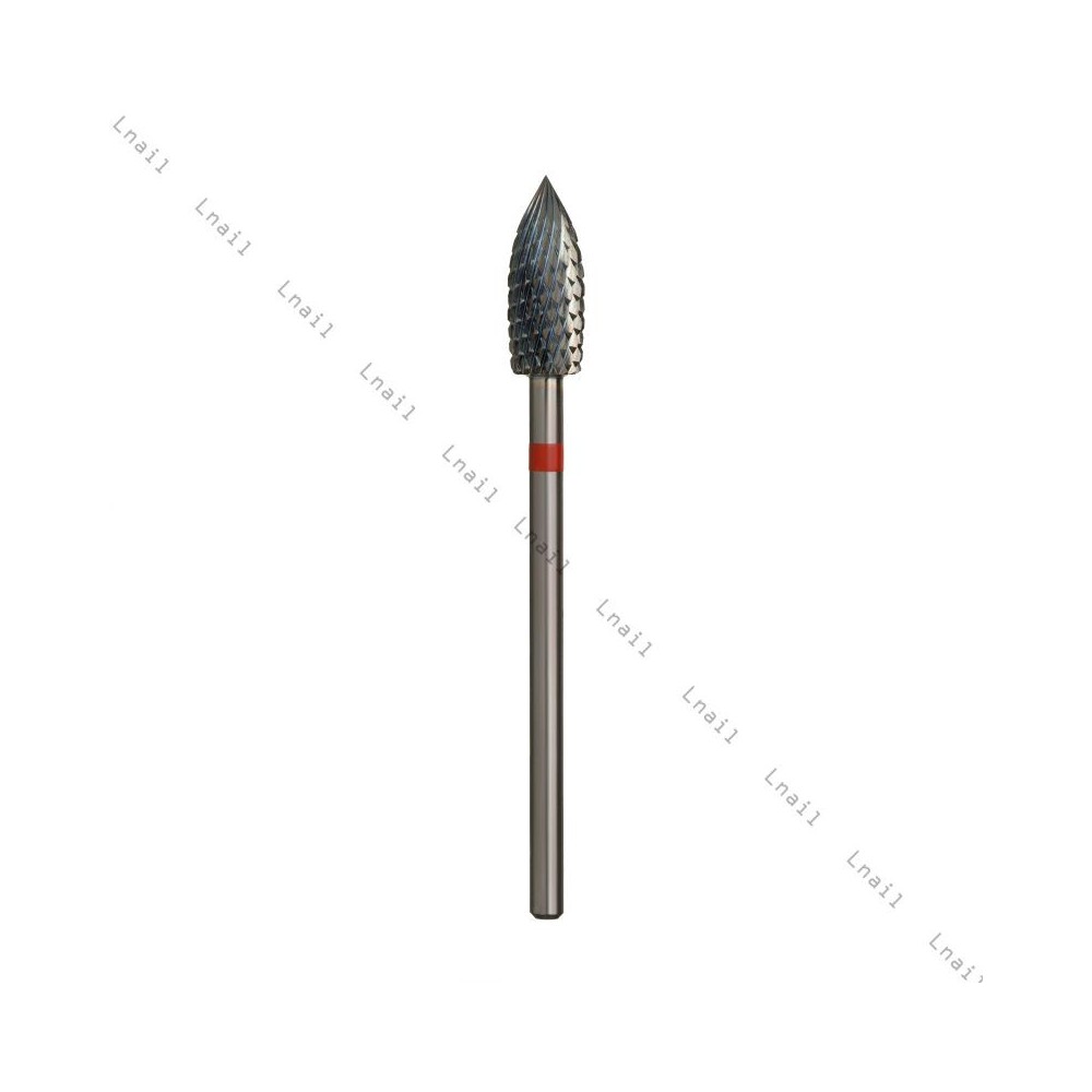 Carbide Flame Bit 5.0mm Fine Cross Cut WL 13.0mm