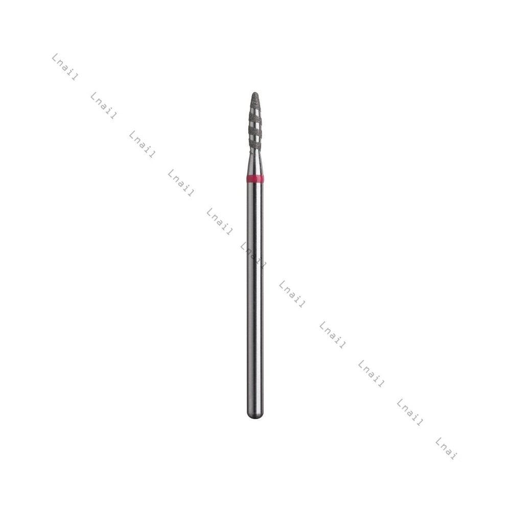 Diamantfräser Tornado Ø1,8 mm Roter Ring AL 8,0 mm