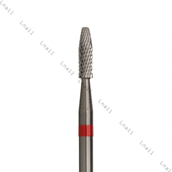 Carbide Flame Bit 2.3mm Fine Cross Cut WL 8.0mm