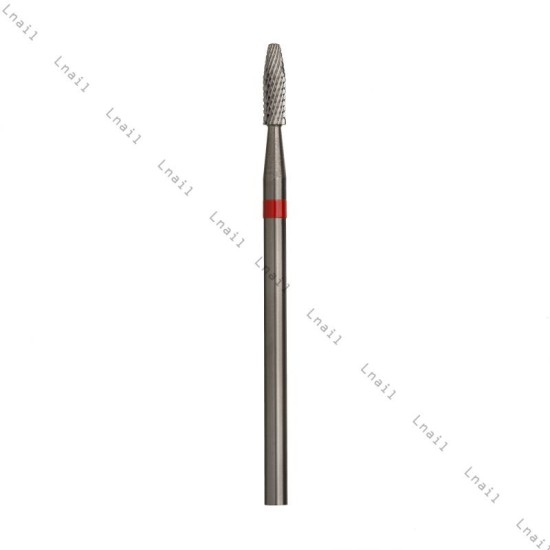 Carbide Flame Bit 2.3mm Fine Cross Cut WL 8.0mm