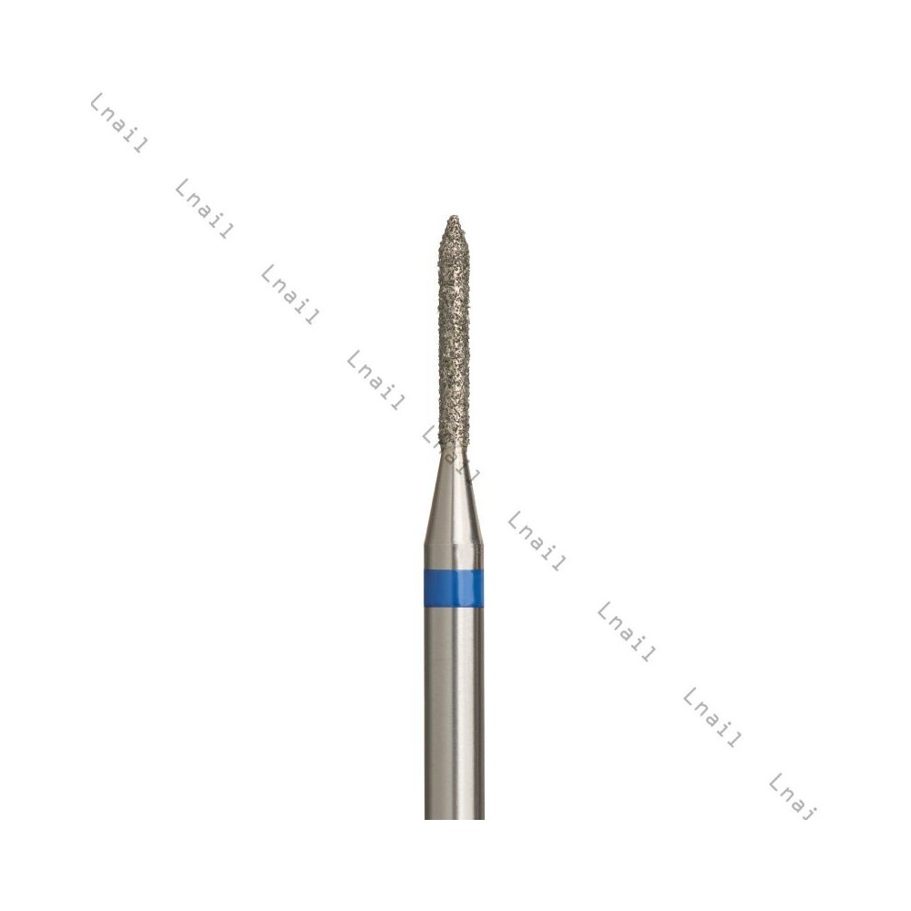 Diamond Bit Cylinder Ø1.2 mm Blue Ring WL 8.0 mm