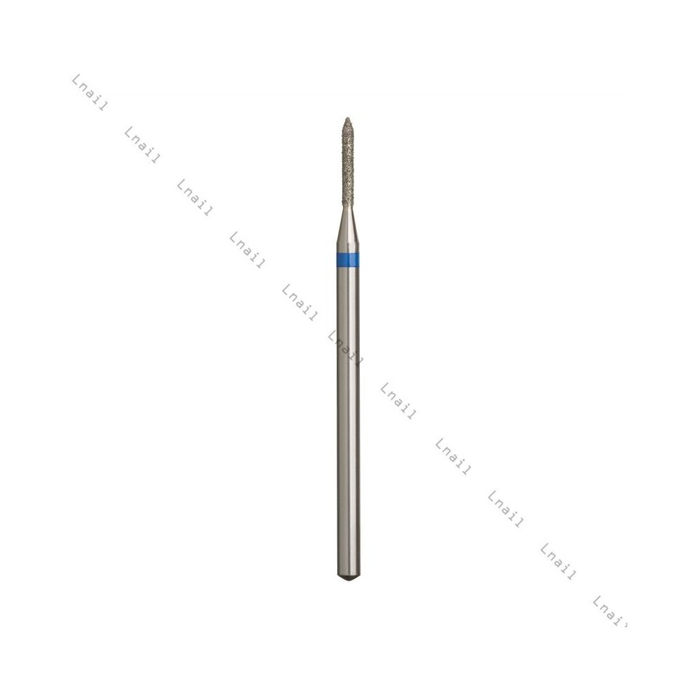 Fresa Diamante Cilindro Ø1,2 mm Anillo Azul LT 8,0 mm