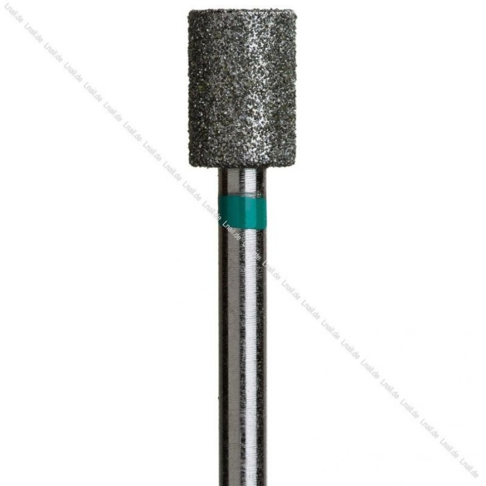 Fresa Diamante Cilindro Ø5,0 mm Anillo Verde LT 6,0 mm