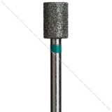 Fresa Diamante Cilindro Ø5,0 mm Anello Verde LL 6,0 mm