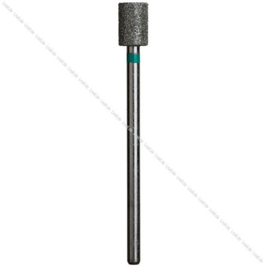 Diamantfräser Zylinder Ø5,0 mm Grüner Ring AL 6,0 mm