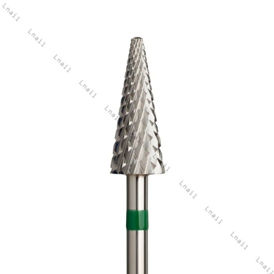 Carbide Bit Cone 6.0mm Coarse Cross Cut WL 14.0mm
