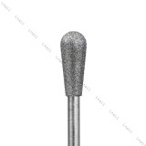 Fresa Diamante Cono Invertito Ø5,0 mm Anello Blu LL 12,0 mm