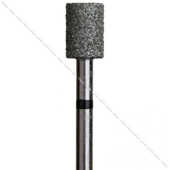 Diamantfräser Zylinder Ø5,0 mm Schwarzer Ring AL 6,0 mm