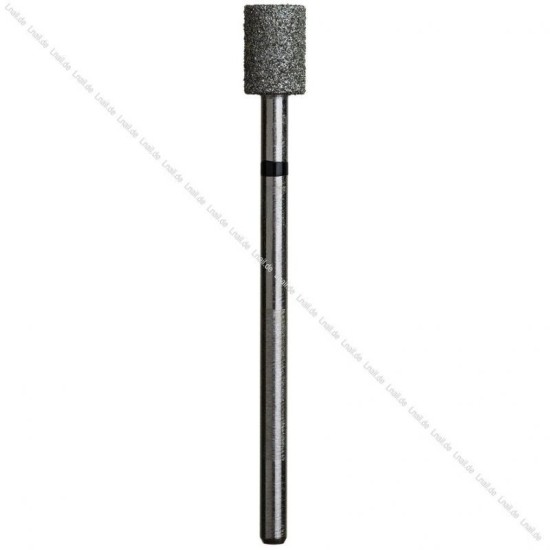 Diamantfräser Zylinder Ø5,0 mm Schwarzer Ring AL 6,0 mm