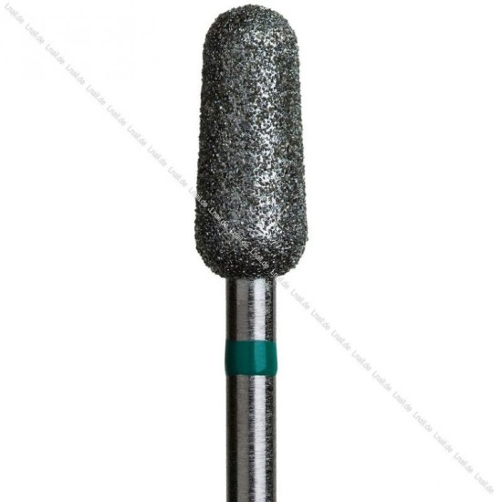 Fresa Diamante Fiamma Ø5,0 mm Anello Verde LL 12,0 mm