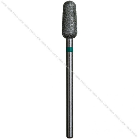 Fresa Diamante Llama Ø5,0 mm Anillo Verde LT 12,0 mm