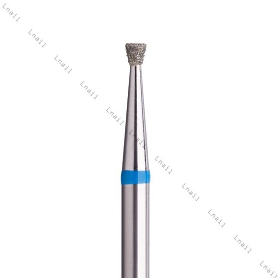 Diamantfräser Umgekehrter Konus Ø1,4 mm Blauer Ring AL 1,6 mm