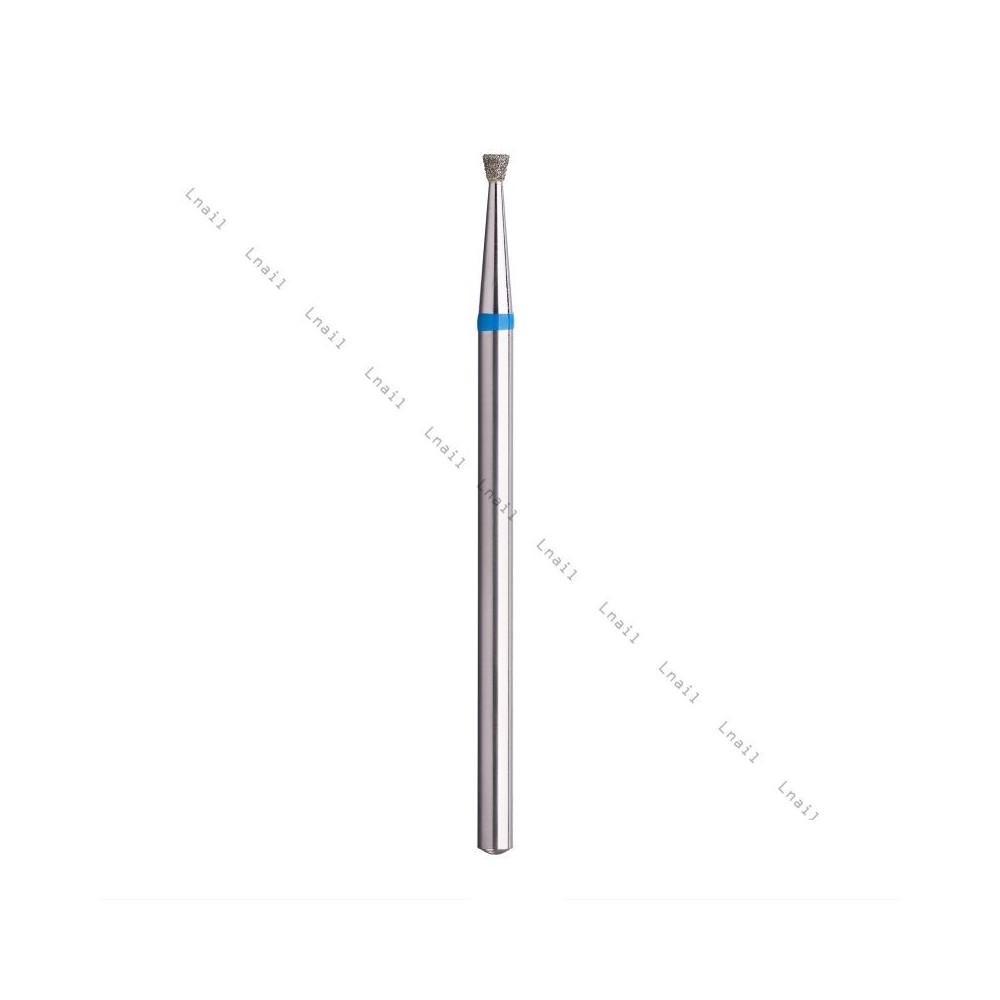 Fresa Diamante Cono Invertido Ø1,4 mm Anillo Azul LT 1,6 mm
