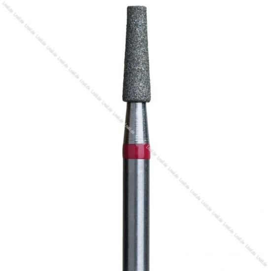 Fresa Diamante Cono Ø2,3 mm Anillo Rojo LT 8,0 mm