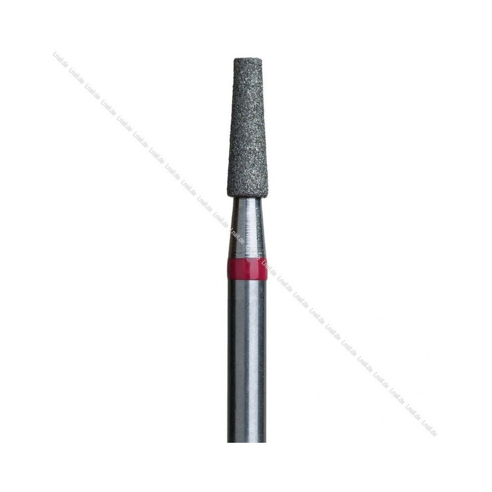 Fresa Diamante Cono Ø2,3 mm Anello Rosso LL 8,0 mm