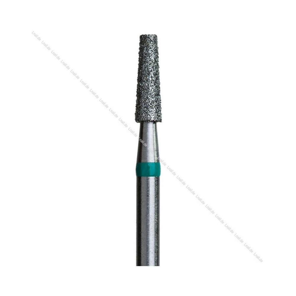 Fresa Diamante Cono Ø2,5 mm Anillo Verde LT 8,0 mm