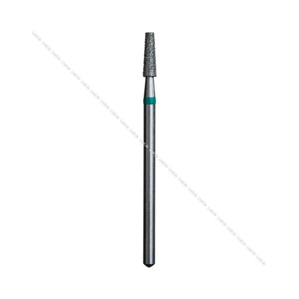 Fresa Diamante Cono Ø2,5 mm Anillo Verde LT 8,0 mm
