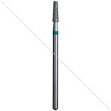 Fresa Diamante Cono Ø2,5 mm Anillo Verde LT 8,0 mm