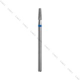 Diamantfräser Konus Ø2,5 mm Blauer Ring AL 8,0 mm