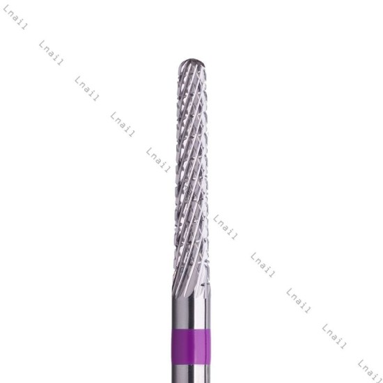 Carbide Bit Cone 2.3mm Violet Cross Cut WL 14.0mm