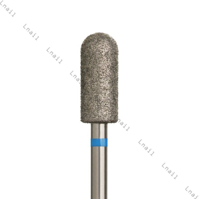 Fresa Diamante Cilindro Ø5,0 mm Anello Blu LL 12,0 mm