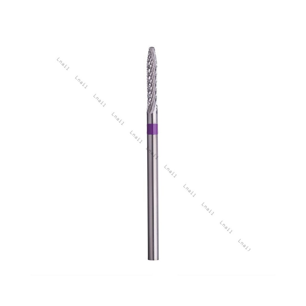 Hartmetall Konus 2,3 mm Violett Kreuzverzahnung AL 14,0 mm
