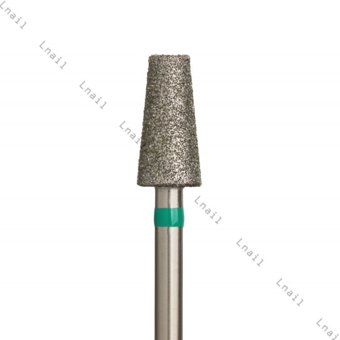 Diamantfräser Konus Ø5,0 mm Grüner Ring AL 10,0 mm