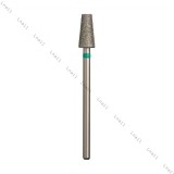 Diamond Bit Cone Ø5.0 mm Green Ring WL 10.0 mm