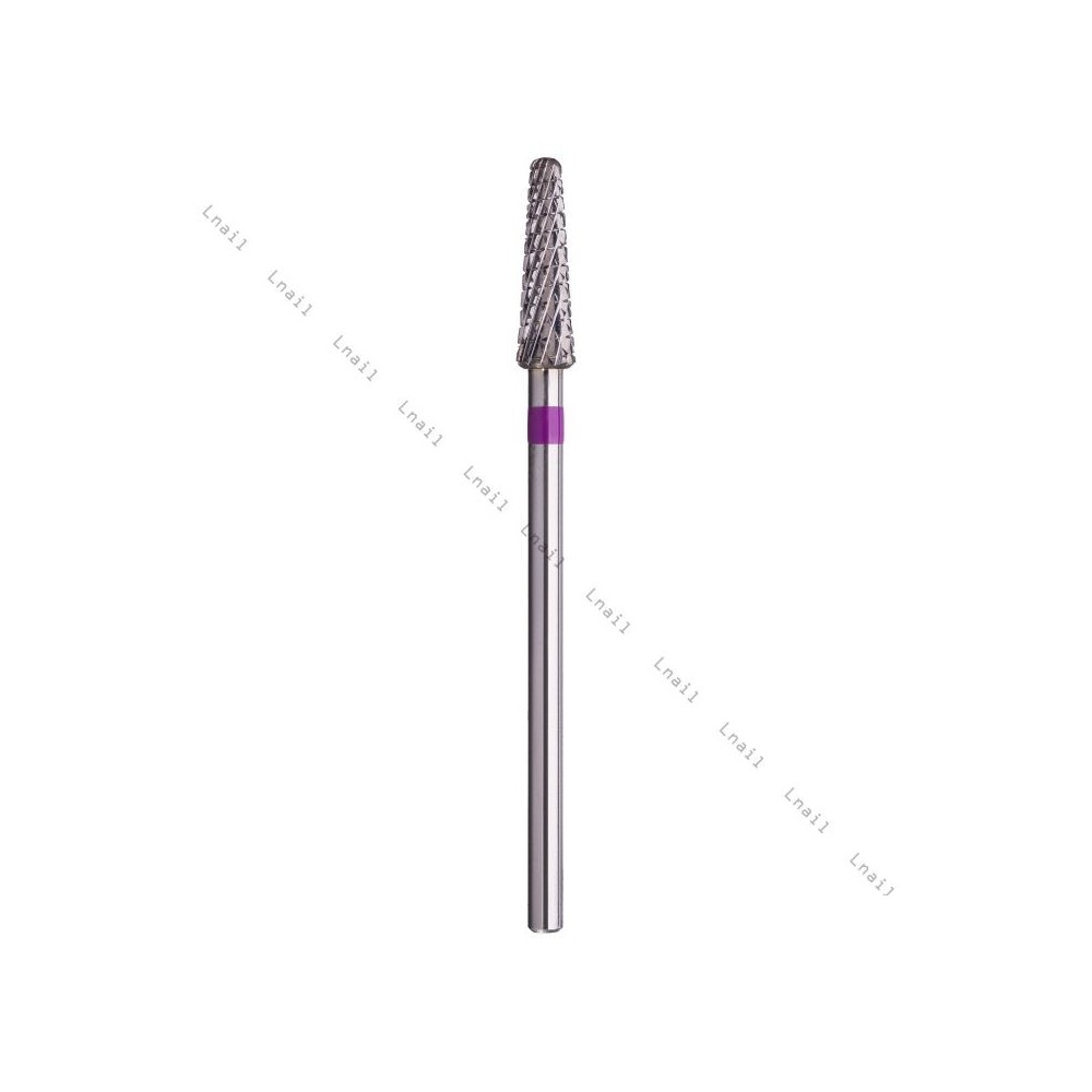Fresa Cono 4.0mm Violeta Corte Cruzado LT 14.0mm