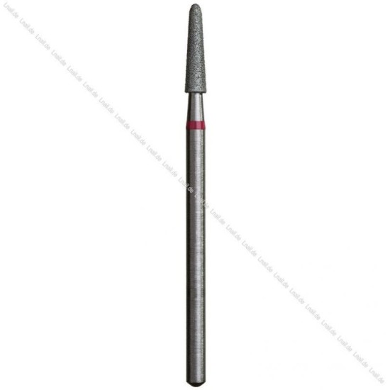 Diamond Bit Cone Ø2.5 mm Red Ring WL 10.0 mm